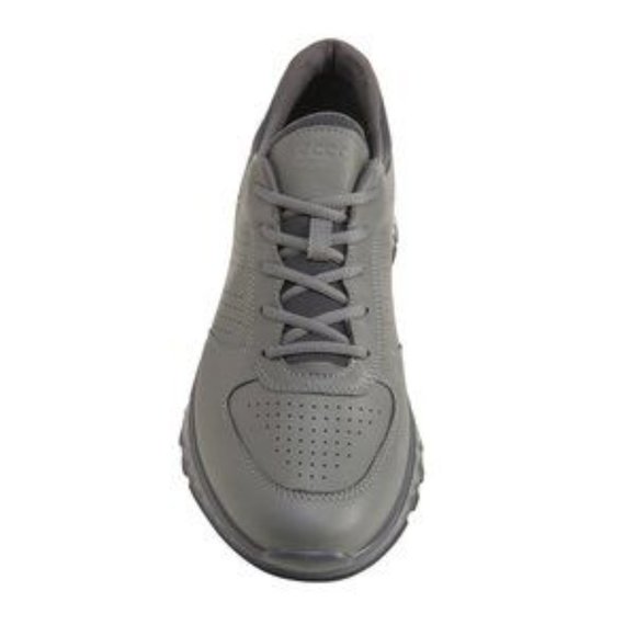 Men's lace-up low-top sneakers titanium - Picture 2 of 5